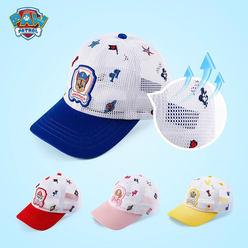 NEW Genuine Original Paw Patrol Cotton Cute Children's Hats Headgear Chapeau Puppy Print Party Kids Birthday Gift Toy