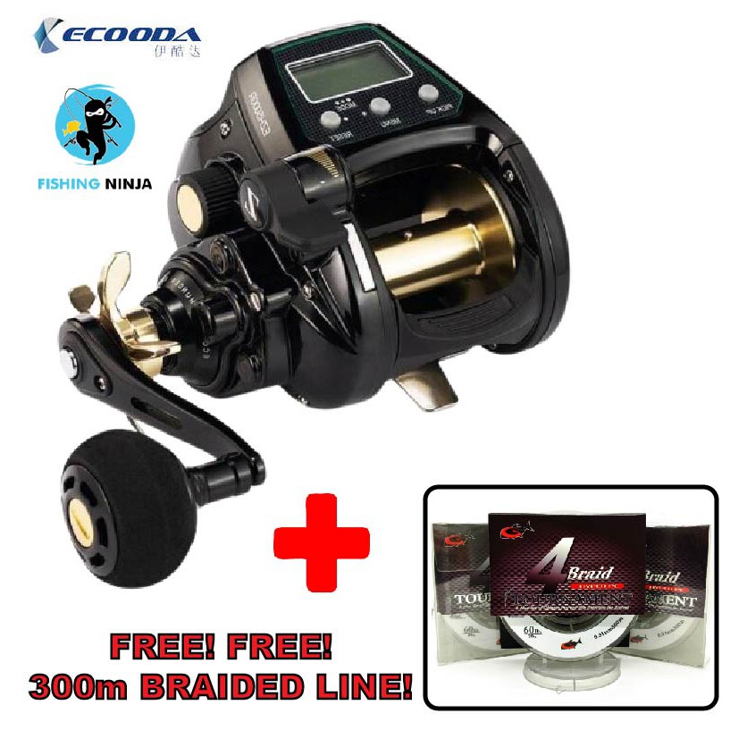 NINJA ECOODA ELECTRIC REEL / MESIN ELEKTRIK / ELECTRIC SPINNING REEL