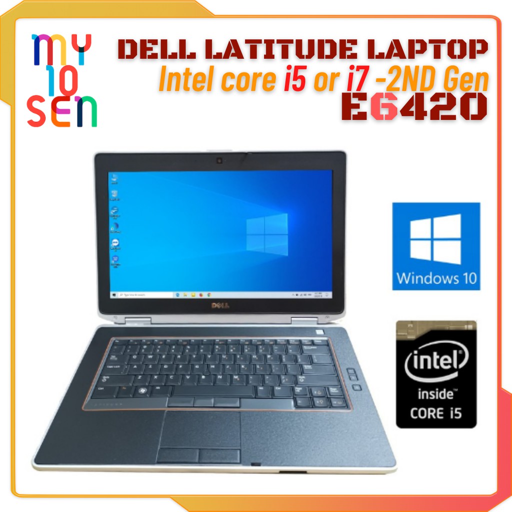 Dell Hdmi Webcam Laptop Latitude E64 E6430 E54 Intel I5 I7 Ddr3 Ram Hdd Ssd Wifi Gaming Used Refurbished Notebook Shopee Malaysia