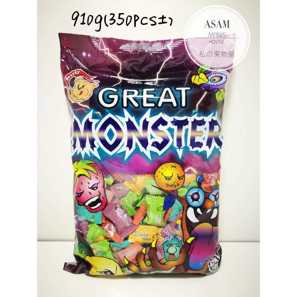 Great Monster Candy 910g350pcs Shopee Malaysia 6502