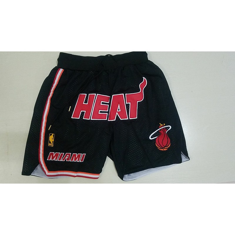 just don miami heat shorts