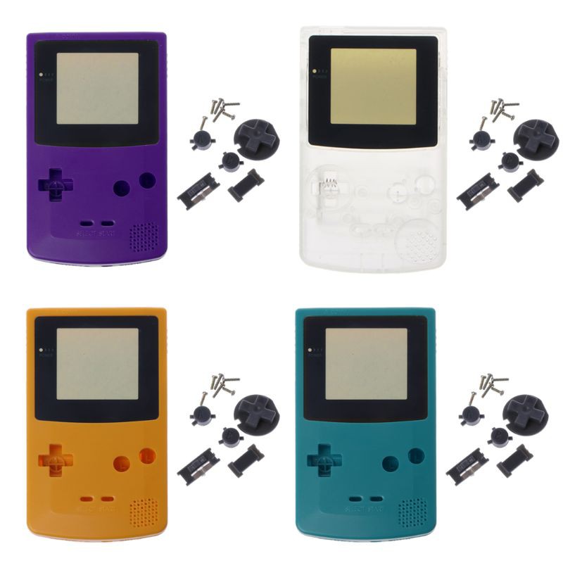 New Full Housing Shell Cover For Nintendo Game Boy Color Gbc Repair Part Shopee Malaysia