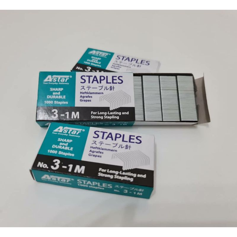 Stapler Bullet No.31M Astar Shopee Malaysia