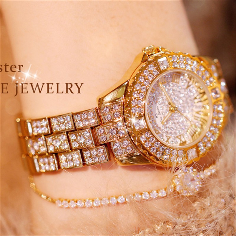 diamond watch bracelet