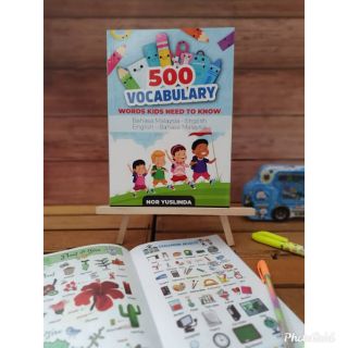 BUKU 500 VOCABULARY UNTUK SEKOLAH RENDAH | Shopee Malaysia