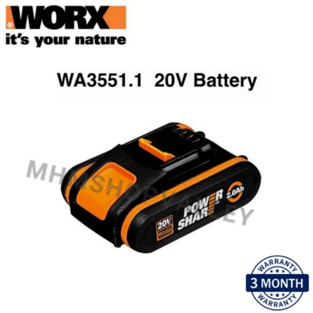 Аккумулятор worx wa3551