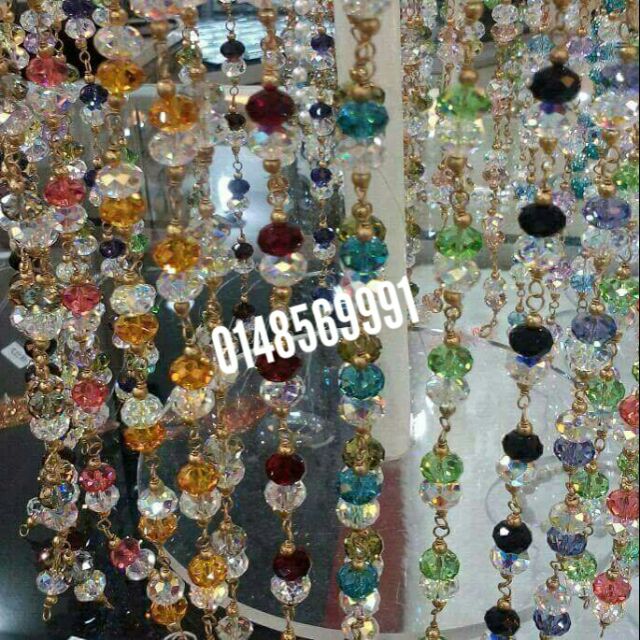Gelang Tangan Batu Kristal Swarvoski Ikat Suasa