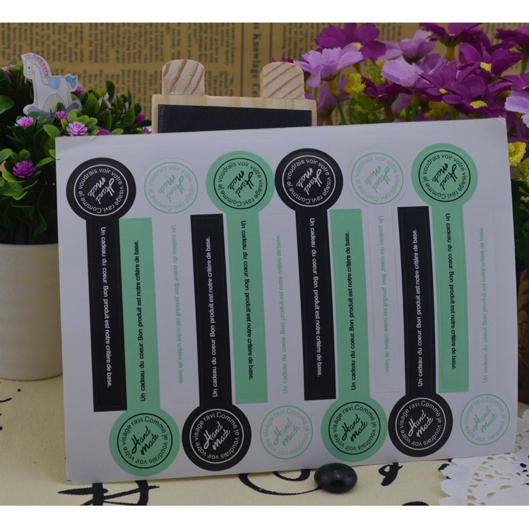 packaging stickers design