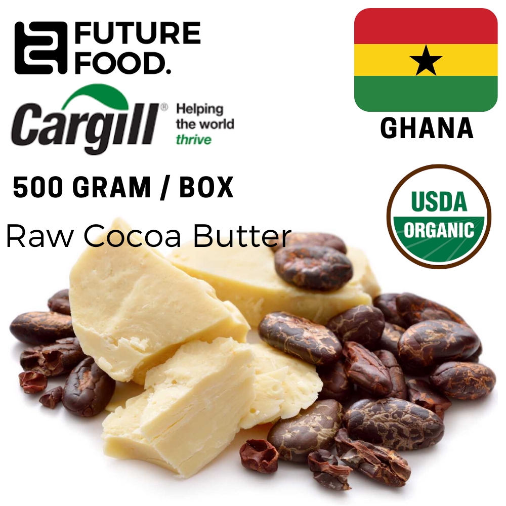 Raw Cocoa Butter [Prime Pressed] Chocolate smell Certified) Ghana Food Grade Shopee