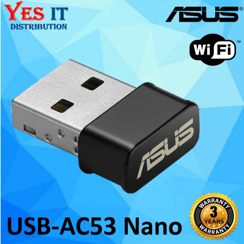 ASUS USB AC53 Nano AC1200 Dual-band USB Wi-Fi Adapter__[USB-AC53-NANO ...