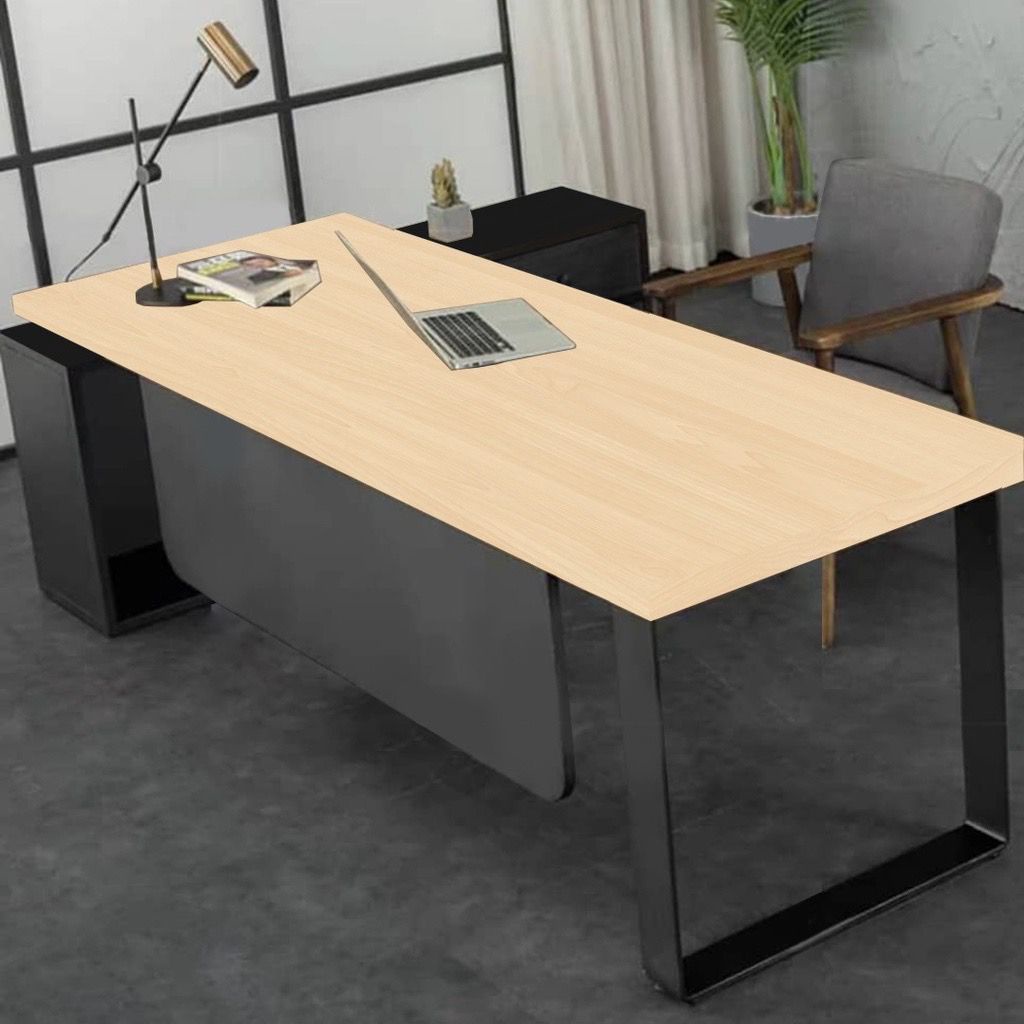 FINSSO: CEO OFFICE TABLE WITH RACK