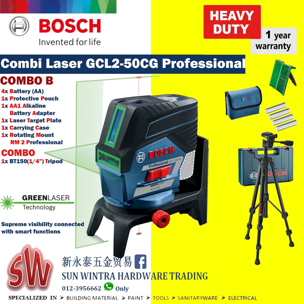Bosch Glm 120 C Bt150 Professional Laser Measure With Building