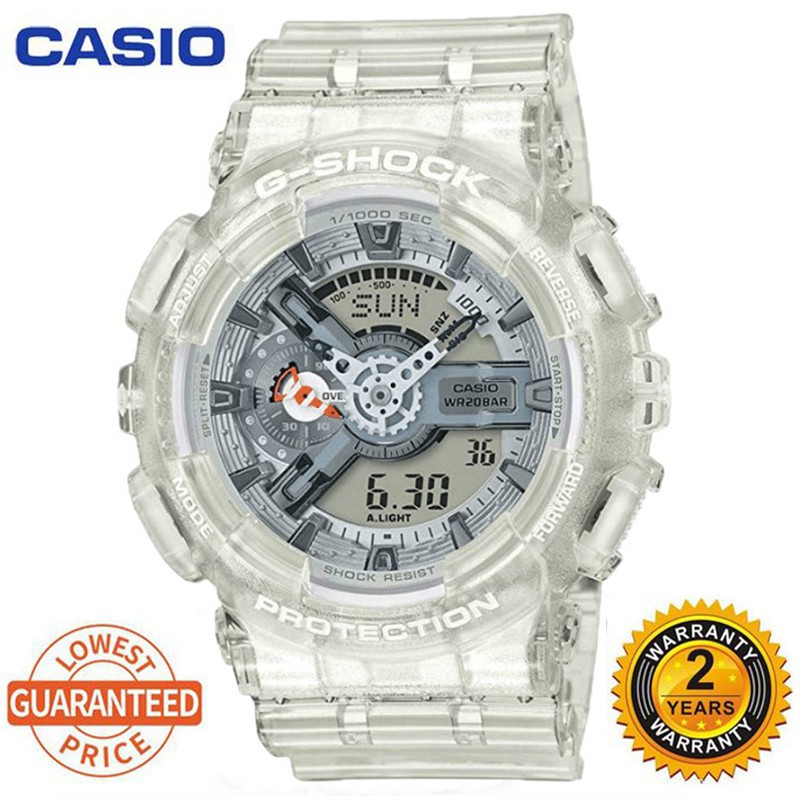 g shock transparent price