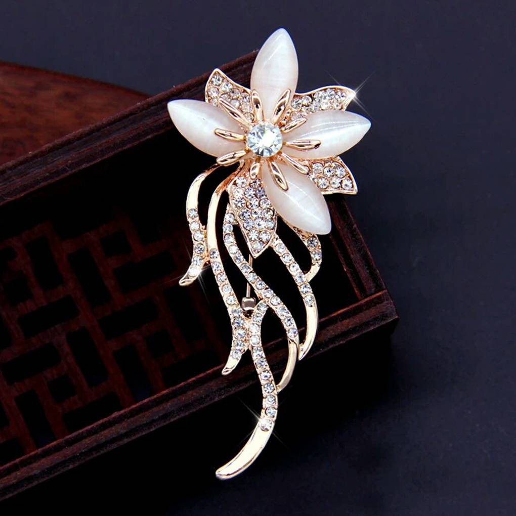 flower brooch