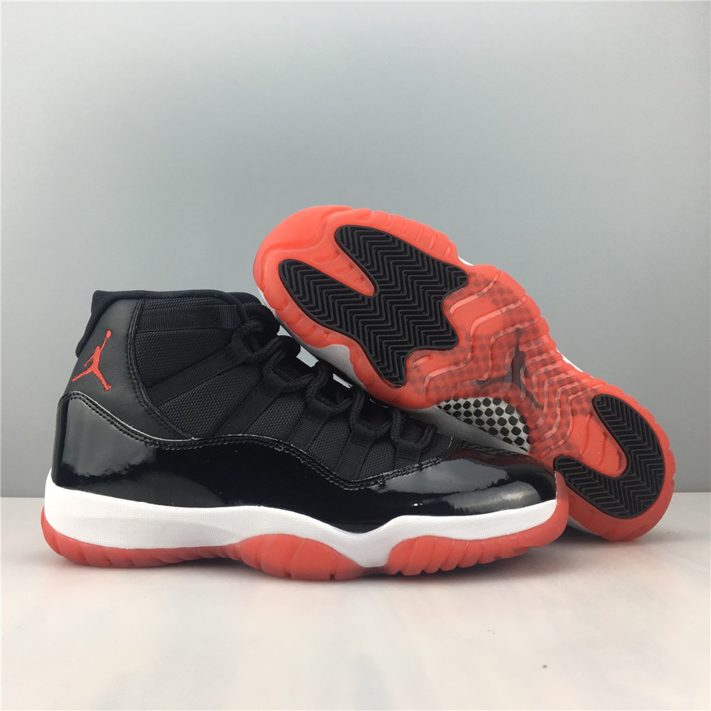 jordan 11 bred black and white