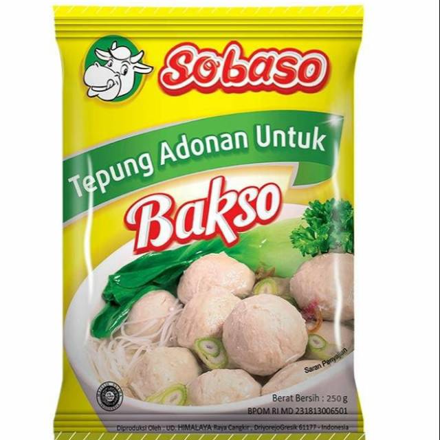 Sobaso Dough Flour for Meatballs 250g (4 packs