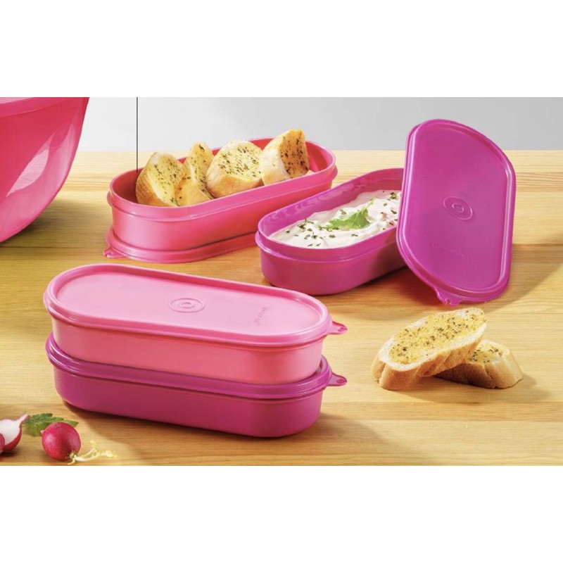 Tupperware Easy Oval Keeper 450ml (1pc) airtight Liquid Tight Container