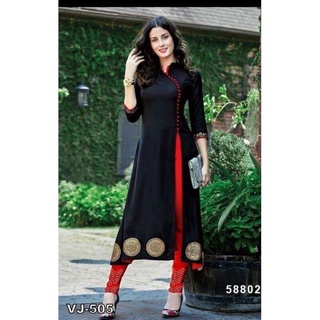 punjabi dress black and red