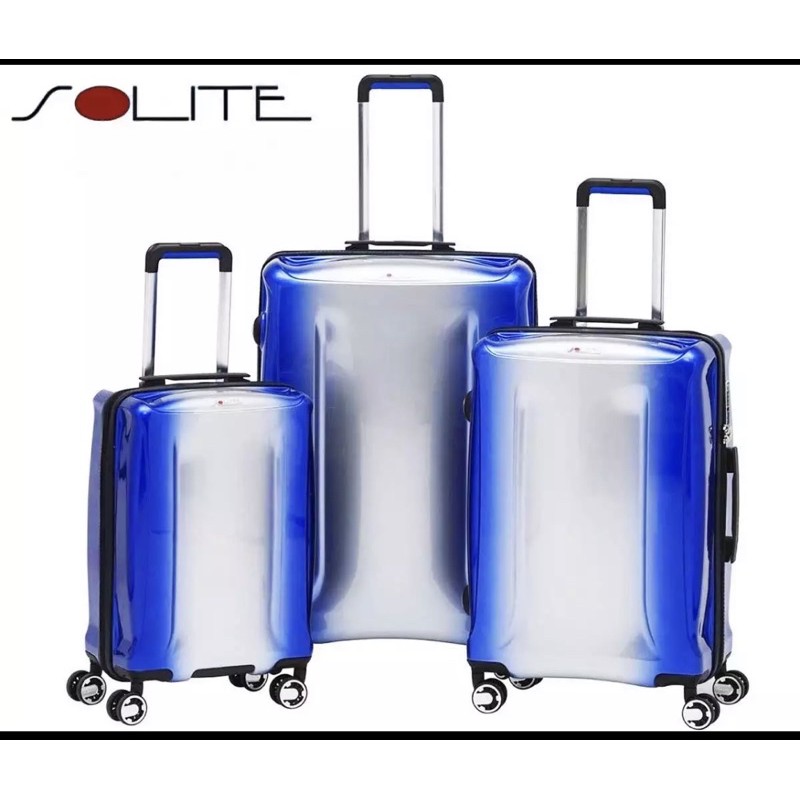 🇺🇸USA 20/24/28 inch Mirror Shining Surface Abs Hardcase Luggage With Tsa Lock