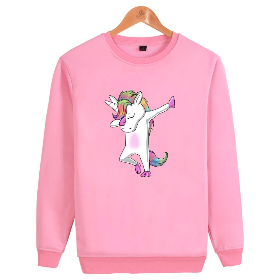 unicorn print sweatshirt