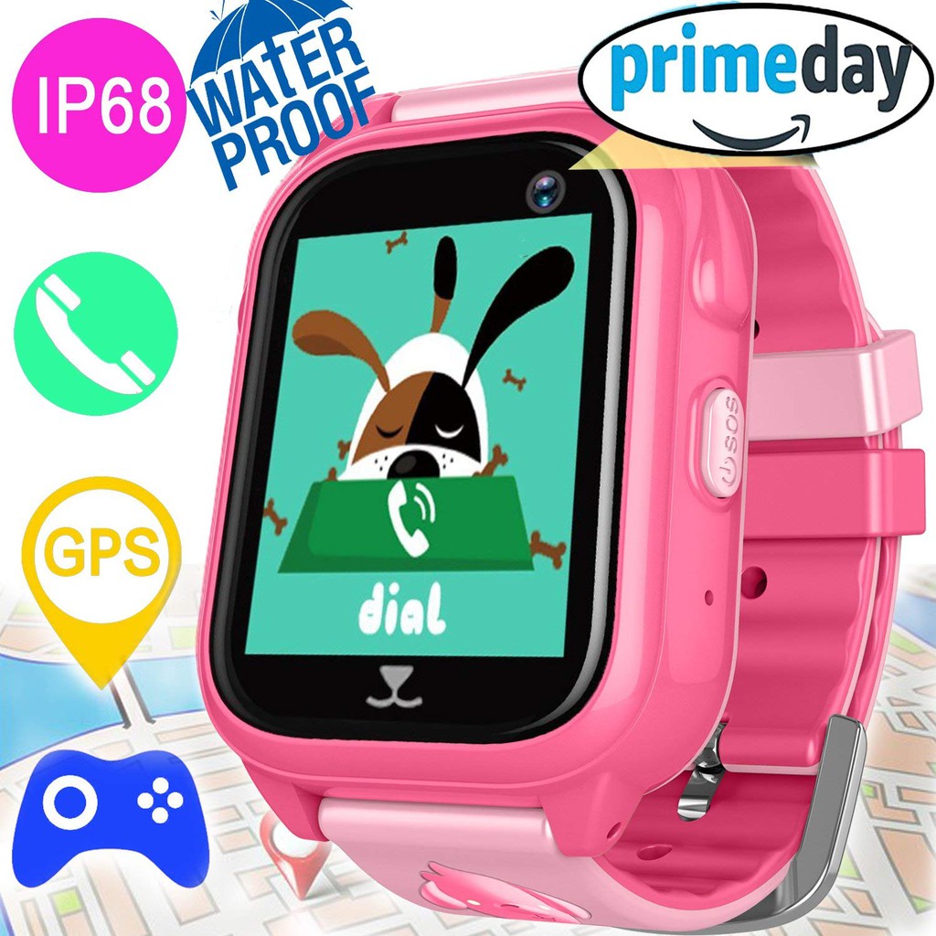 kids gps watch phone waterproof