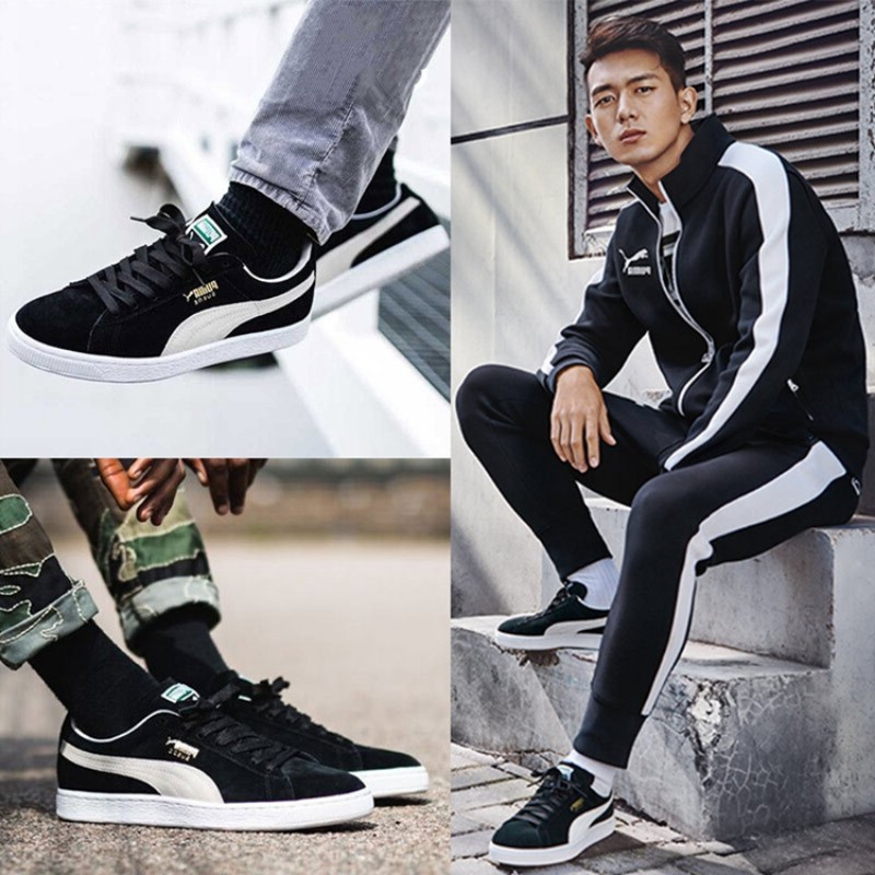 puma suede street style