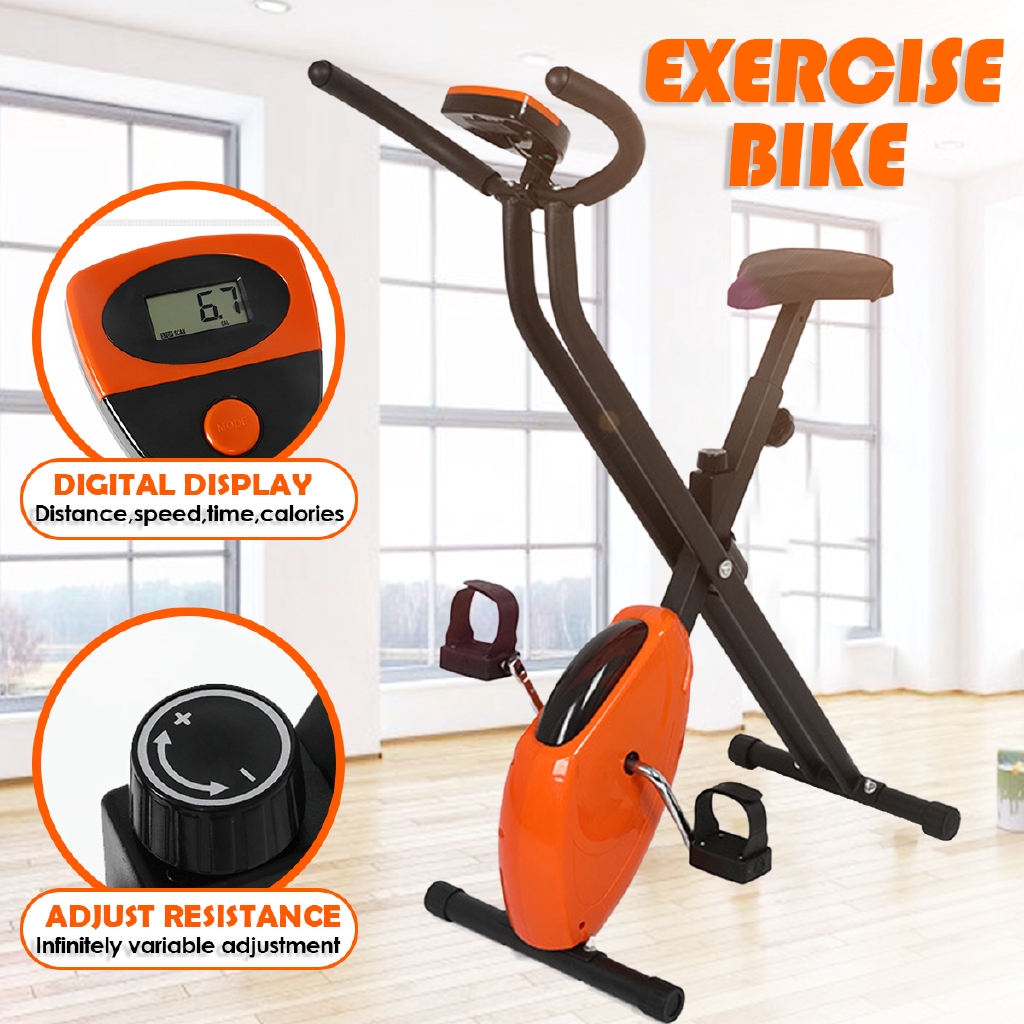 spin bike with resistance display