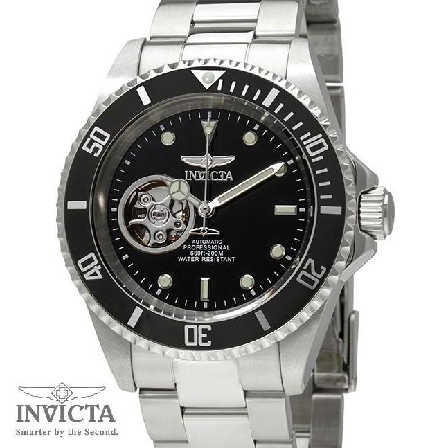 invicta pro diver open heart