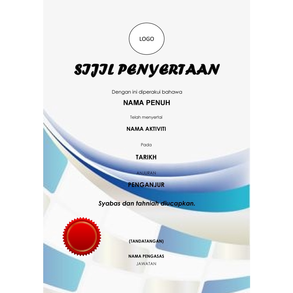 [PART 1] TEMPLATE SIJIL MURAH 50 DESIGN EDIT DALAM POWERPOINT Maklumat  sijil dengan lebih JELAS Boleh pilih design