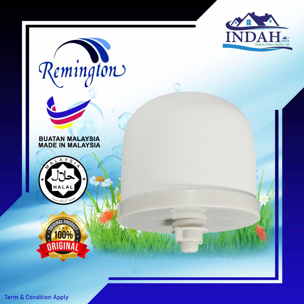 🇲🇾 Ready Stock 💕Remington Dome Ceramic Water Filter JAKIM Halal Filter Cartridge for Mineral Pot Water Purifier