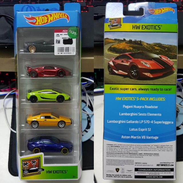 hot wheels exotics