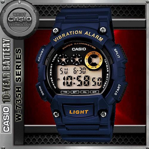 Casio W 735h Manual