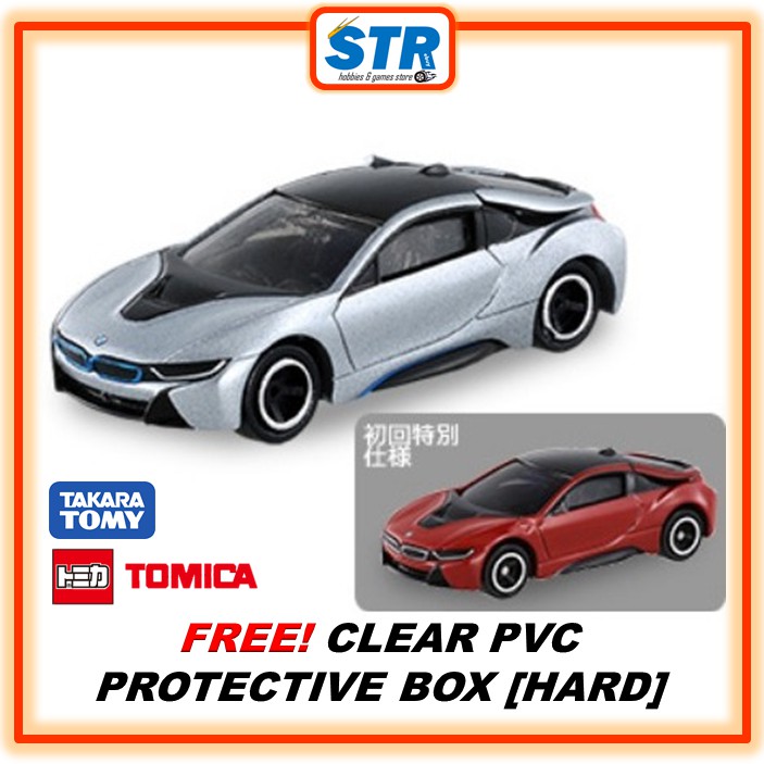 Tomica No 17 Bmw I8 Red Silver Shopee Malaysia