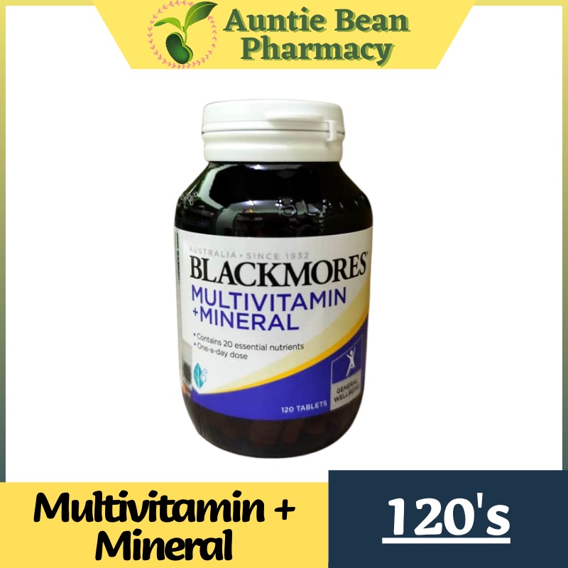 BLACKMORES Multivitamins+Minerals [ 120S ] | Shopee Malaysia