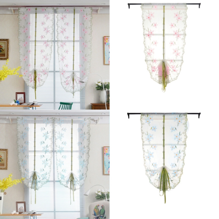 voile kitchen curtains