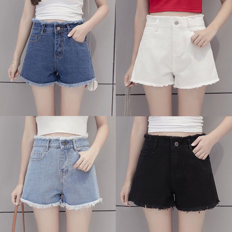 high waisted shorts korean style