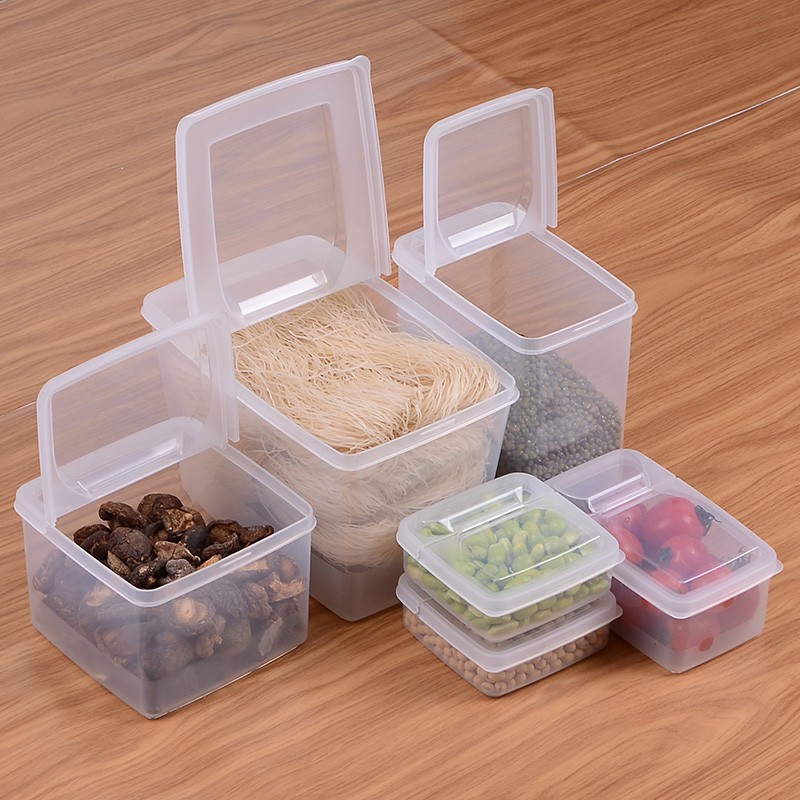 Plastic Food Storage Box Container 1.8L & 2.6L