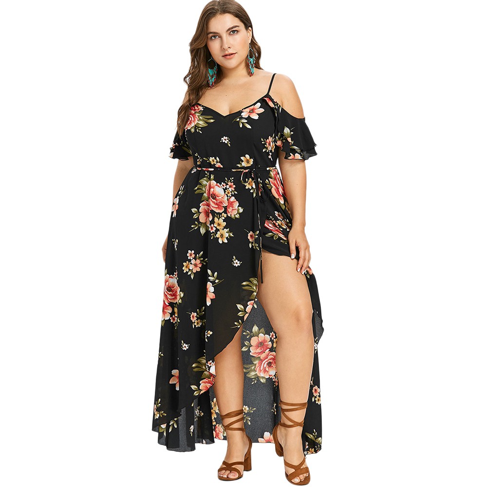 rosegal plus size maxi dresses