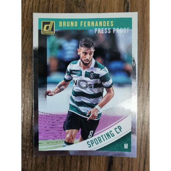 Panini Donruss 2018-19 Bruno Fernandes Silver Press Proof #59