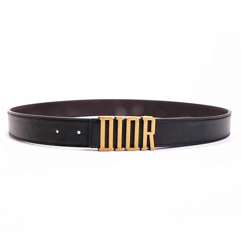 dior leather belt