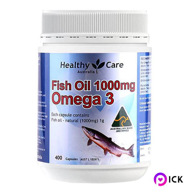 Care Fish Oil 1000Mg Omega 3 400 Capsules Australia Healthy | Shopee