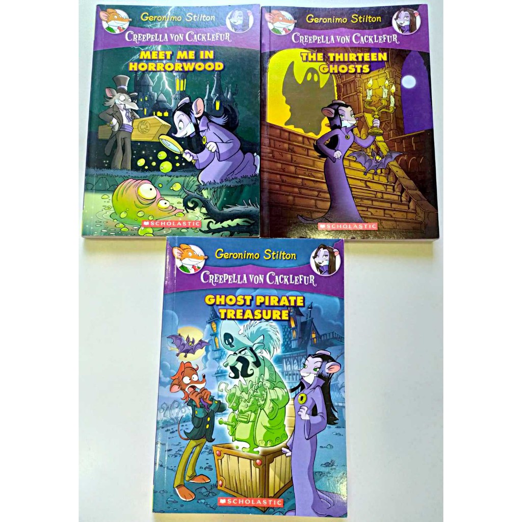 Geronimo Stilton Creepella Von Cacklefur Series In Paperback Shopee Malaysia