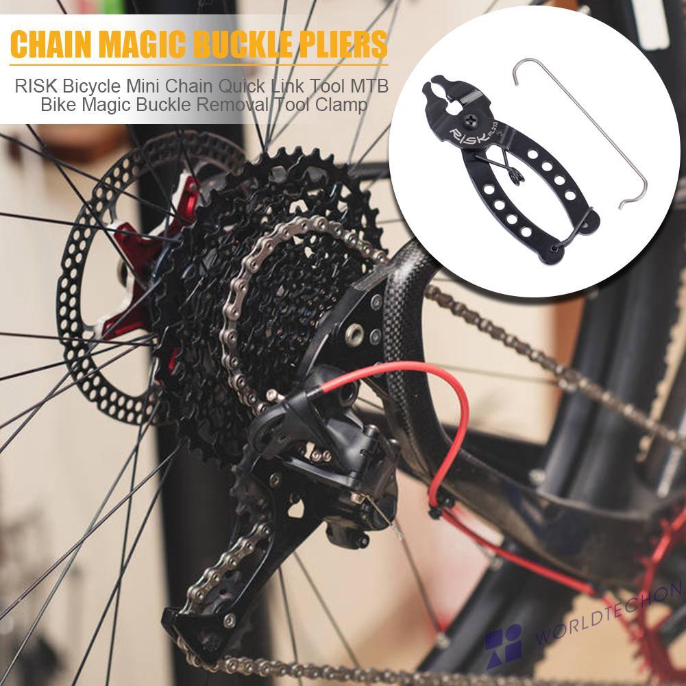 remove bike chain quick link