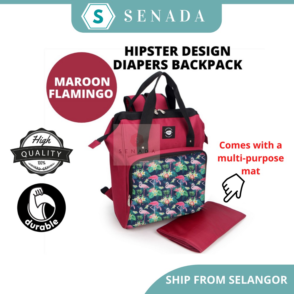 hipster diaper bag
