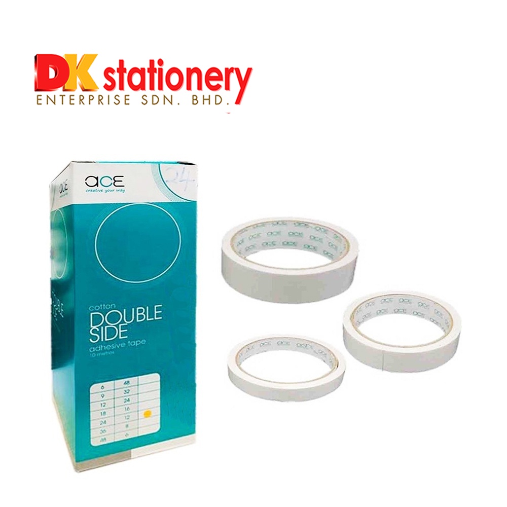 Double Sided Tape Box I 12mm / 18mm / 24mm Shopee Malaysia