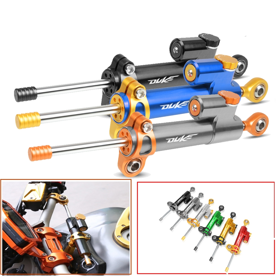 KTM 125 / 200 / 390 DUKE 20102019 Motorcycle CNC Steering Damper Stabilizer Linear Reversed