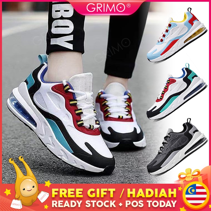 READY STOCK?GRIMO Dyroth Sneaker Men's Sport's Shoes Kasut Unisex Outdoor Lelaki Wanita Women's Sneakers Travel ks11309