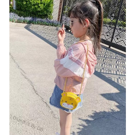Olundus By DB Cartoon children's bag female mini messenger bag kids fashion cute