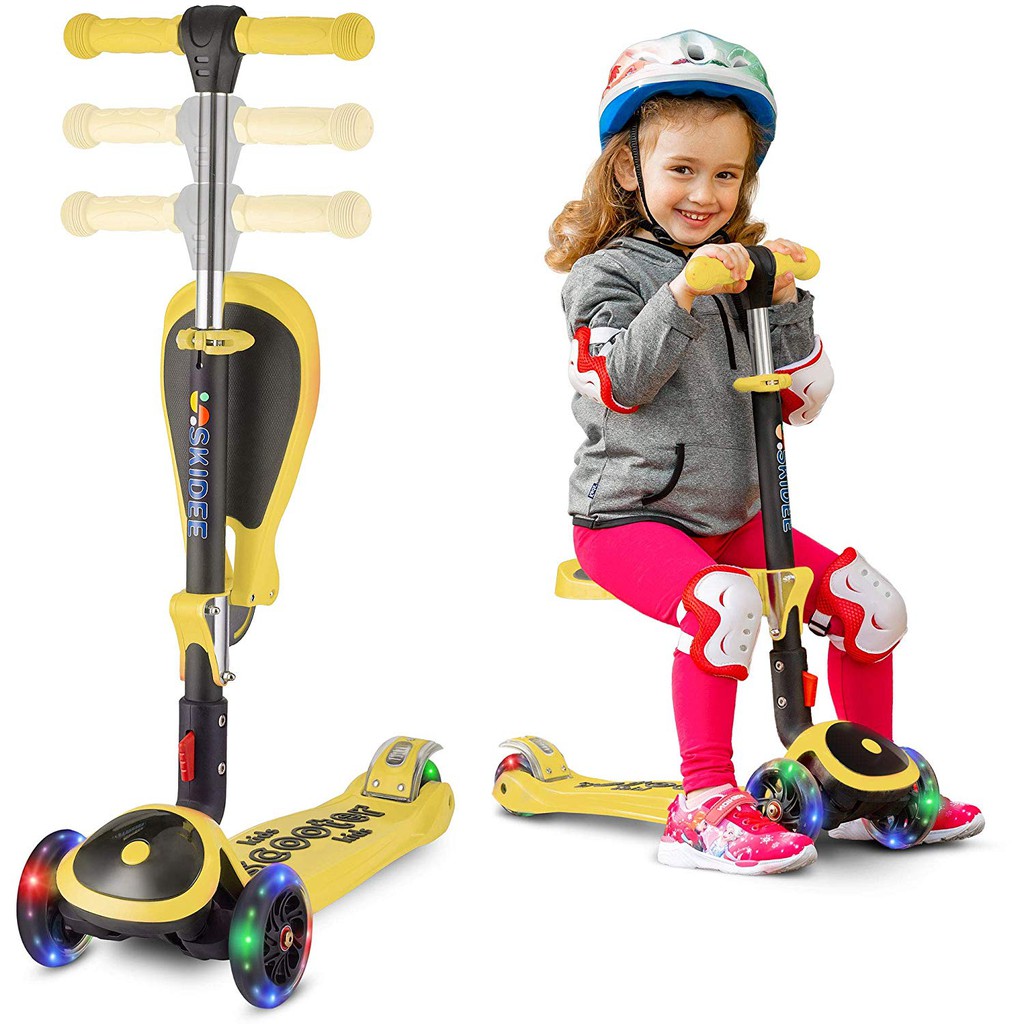 kick scooter with seat