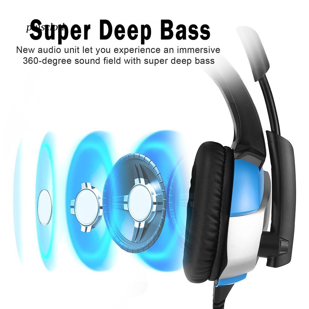 gaming headset noise cancelling headphones ps4 pc xbox k5